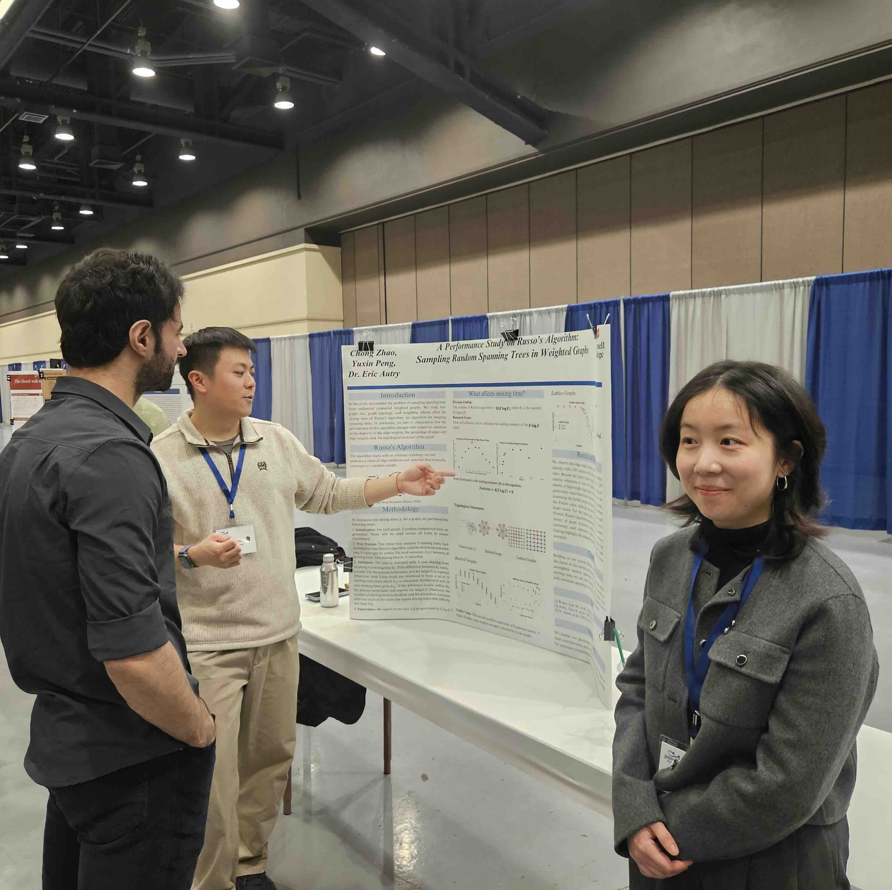 Poster presentation at JMM