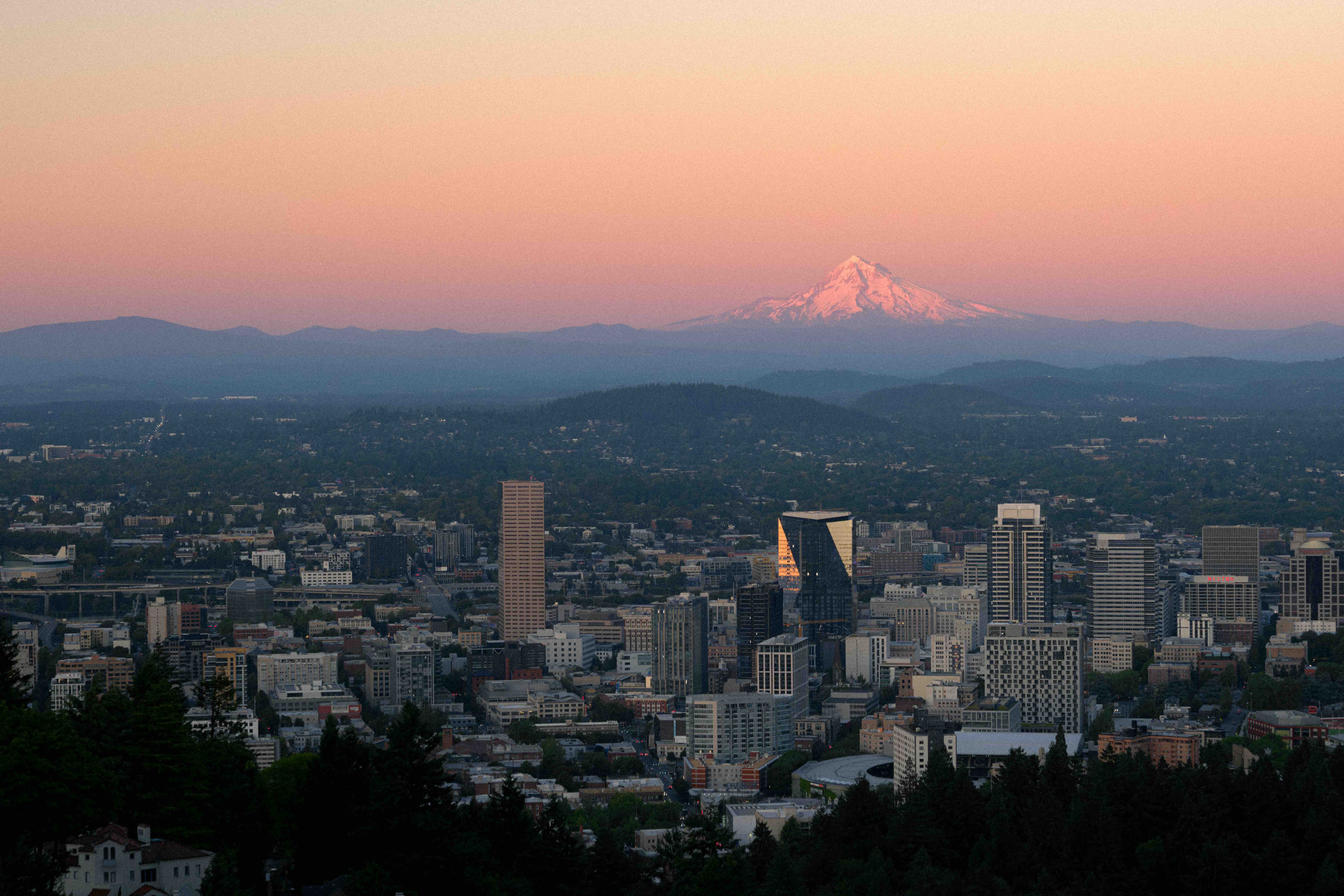 Photo of Portland at Pittock Mansion